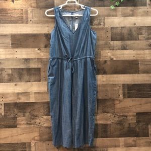 OLD Navy Chambray  SZ  XL /TG Jumpsuit NEW
